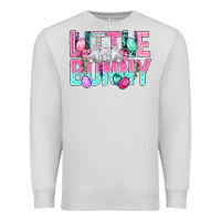 Dove Grey Little Bunny Easter Premium Sweatshirt - BundleAndBundleShop