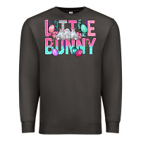 Smoke Little Bunny Easter Premium Sweatshirt - BundleAndBundleShop