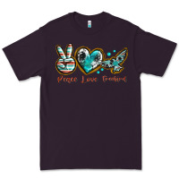 Plum peace love freebird Premium Tee - texasbilliewilder