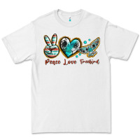 White peace love freebird Premium Tee - texasbilliewilder