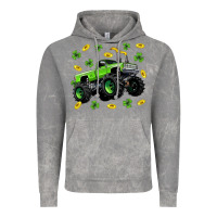 Monster Truck St Patricks Day Vintage Hoodie | Teevron