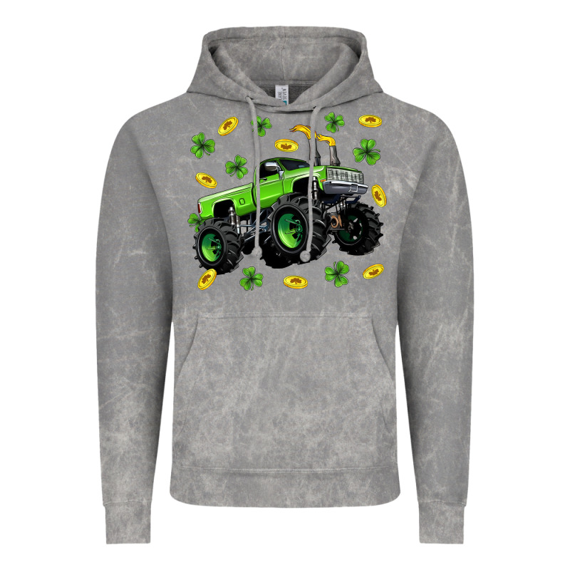 Monster Truck St Patricks Day Vintage Hoodie by Neo Western | Teevron