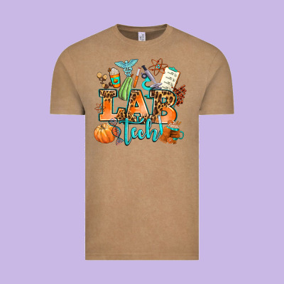 Lab Tech Fall Vintage Tee Designed By Adodesignshop