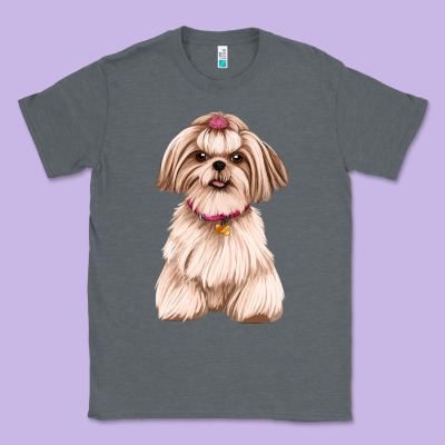 Shih Tzu Classic Tee Designed By Artiststas
