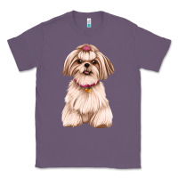 Lavender shih tzu Classic Tee - Artiststas