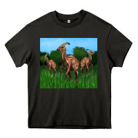 Asphalt parasaurolophus Heavy Core Tee - Artiststas
