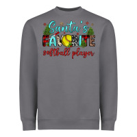 Storm santa s favorite softball player Heavyweight Sweatshirt - JahusDesignShop
