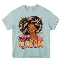 Arona black queen Heavy Core Tee - MaliasSmallBusiness
