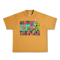 Peanut Butter go with the flow Urban Heavy Tee - AdoDesignShop