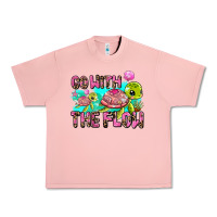 Salmon go with the flow Urban Heavy Tee - AdoDesignShop