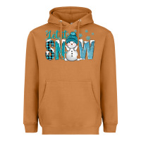 Meerkat let it snow with cute snowman bbs Heavyweight Hoodie - BundleAndBundleShop