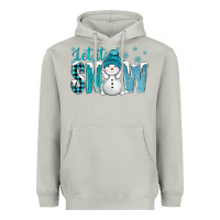 Moon Dust let it snow with cute snowman bbs Heavyweight Hoodie - BundleAndBundleShop