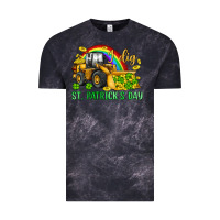 Cloud Black i dig st patrick s day bulldozer Vintage Tee - JahusDesignShop