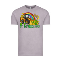 Vintage Zinc i dig st patrick s day bulldozer Vintage Tee - JahusDesignShop