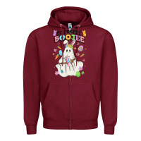 Burgundy so peepin boujee Zipper Hoodie - MaliasSmallBusiness