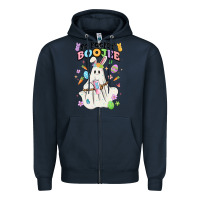 Navy so peepin boujee Zipper Hoodie - MaliasSmallBusiness