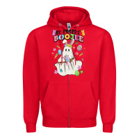 Red so peepin boujee Zipper Hoodie - MaliasSmallBusiness