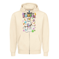 Sandshell so peepin boujee Zipper Hoodie - MaliasSmallBusiness
