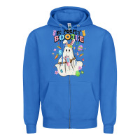 True Royal so peepin boujee Zipper Hoodie - MaliasSmallBusiness