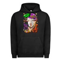 Pigment Black Mardi Gras Goat Urban Hoodie - HowdyJamesFarm