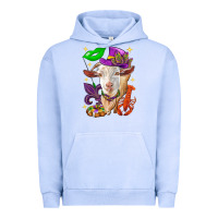 Pigment Grape Ice Mardi Gras Goat Urban Hoodie - HowdyJamesFarm