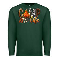 Sports Green Camp Life Premium Sweatshirt - BundleAndBundleShop