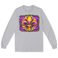 Moon Dust mardi gras fleur de lis sunflower leopard Long Sleeve Tee - Artiststas