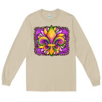 Mushroom mardi gras fleur de lis sunflower leopard Long Sleeve Tee - Artiststas