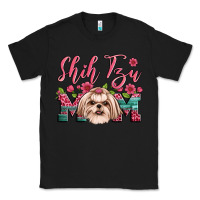 Black shih tzu mom Classic Tee - Artiststas