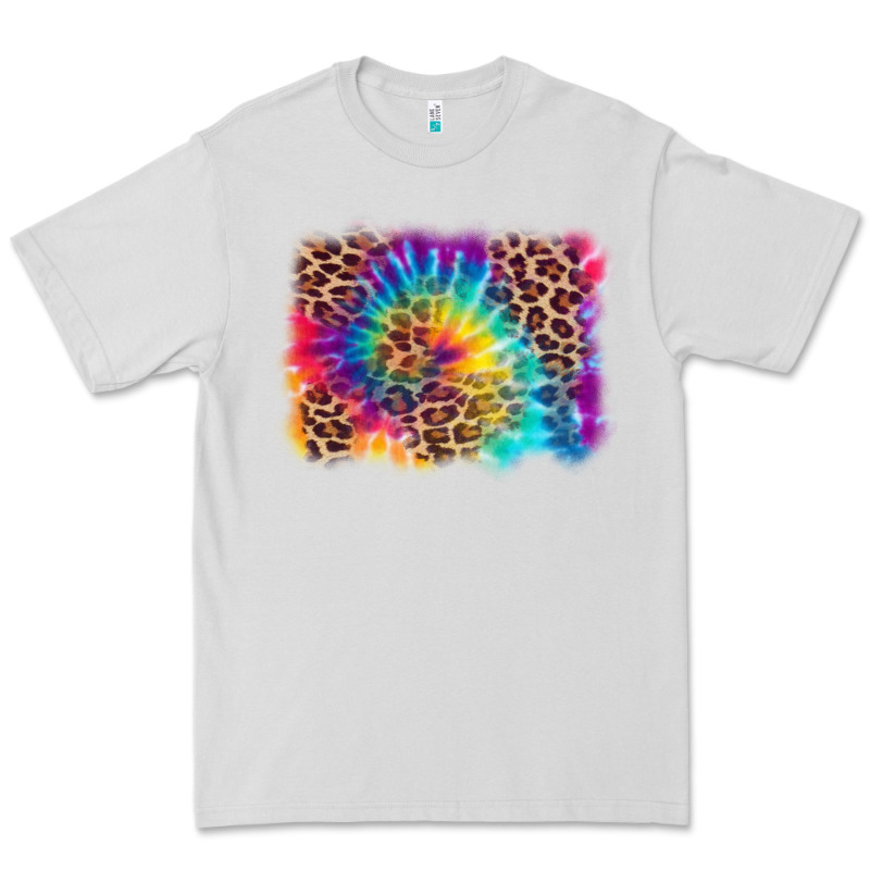 Leopard Tie Dye Background Premium Tee by Zillion Design Studio | Teevron