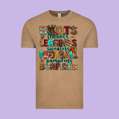 Boots Flannels Vintage Tee Designed By Adodesignshop