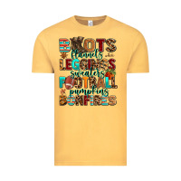 Vintage Mustard boots flannels Vintage Tee - AdoDesignShop