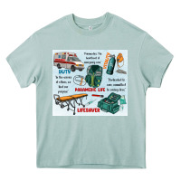 Arona paramedic life Heavy Core Tee - MaliasSmallBusiness