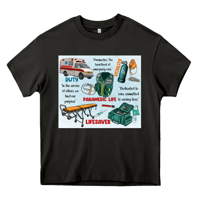 Paramedic Life Heavy Core Tee by MaliasSmallBusiness | Teevron