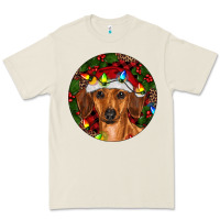 Bone Christmas Dachshund Premium Tee - RanaPortraitStore