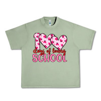 Oil Green 100 days of loving school Urban Heavy Tee - Artiststas