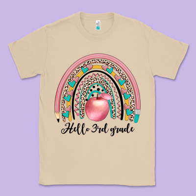 Hello 3rd Grade Classic Tee Designed By Jahusdesignshop