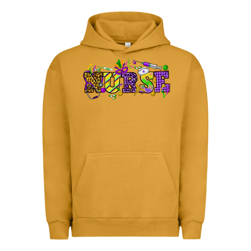 Mardi Gras Day Nurse Urban Hoodie by HowdyJamesFarm | Teevron