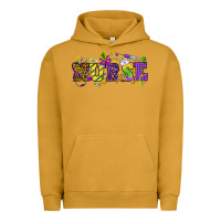 Pigment Peanut Butter Mardi Gras Day nurse Urban Hoodie - HowdyJamesFarm