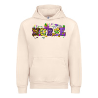 Sandshell Mardi Gras Day nurse Urban Hoodie - HowdyJamesFarm