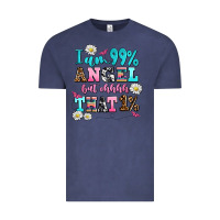 Vintage Denim i am  99 angel but ohh that Vintage Tee - AdoDesignShop