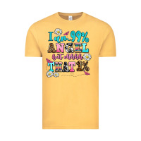 Vintage Mustard i am  99 angel but ohh that Vintage Tee - AdoDesignShop