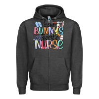 Charcoal Heather every bunny's favorite nurse Zipper Hoodie - MaliasSmallBusiness