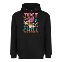 Black just chill with coffee bean bbs Heavyweight Hoodie - BundleAndBundleShop