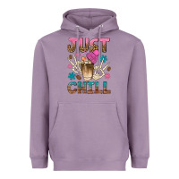 Lavender just chill with coffee bean bbs Heavyweight Hoodie - BundleAndBundleShop