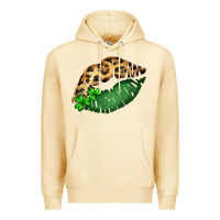Pina Colada St. Patricks Day Leopard Lips Premium Hoodie - Bettercallsaul