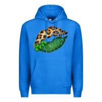 True Royal St. Patricks Day Leopard Lips Premium Hoodie - Bettercallsaul