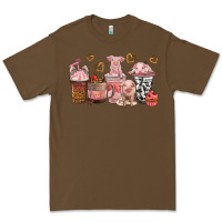 Cacao pigs coffee cups Premium Tee - texasbilliewilder