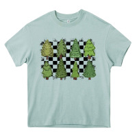 Checkered Trees Heavy Core Tee | Teevron