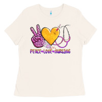 Peace Love Nursing Ladies Tee | Teevron